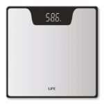 Life Monday Ψηφιακή Ζυγαριά σε Ασημί χρώμα
