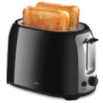 Life Crispy Φρυγανιέρα 2 Θέσεων 750W Μαύρη