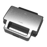 Hobby ΗSM-40378 Τοστιέρα με Αποσπώμενες Πλάκες για 2 Τοστ 1000W Inox