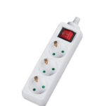 Alfaone V03BK Πολύπριζο 3Θ με Διακόπτη 1.5m 700097