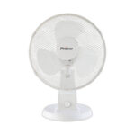 Primo PRTF-80546 Επιτραπέζιος Ανεμιστήρας 40W Διαμέτρου 30cm λευκός