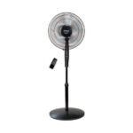 Primo Ανεμιστήρας Ορθοστάτης 30W DC μοτέρ, διαμέτρου 40εκ. με Τηλεχειριστήριο, Μαύρος PRSF-80601D