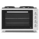 Robin ZK-25 Ηλεκτρικό Φουρνάκι 42lt με 2 Εστίες