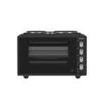 Robin ZK-45 Ηλεκτρικό Φουρνάκι 42lt με 3 Εστίες και Αέρα Μαύρο