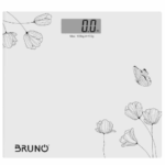 Bruno Ψηφιακή Ζυγαριά Λευκή BRN-0055