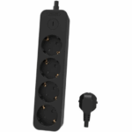 Philips CHP2145B/GRS Πολύπριζο 4Θ με Διακόπτη 1.5m