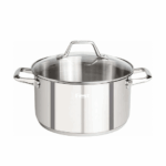 Fest 0066811 Reflection Ανοξείδωτη Κατσαρόλα με Γυάλινο Καπάκι Νο22