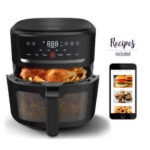 Rohnson R-2834 Φριτέζα Αέρος με Αποσπώμενο Κάδο 8lt Μαύρη