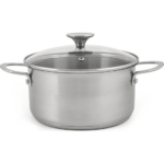Luigi Ferrero Vienna Βαθιά Ανοξείδωτη Κατσαρόλα 20cm FR-2086