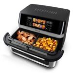 Rohnson R-2882 Air Fryer με Διπλό Κάδο 12lt Ασημί