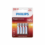 Power Αλκαλικές Μπαταρίες AAA 1.5V 4τμχ LR03P4B/05