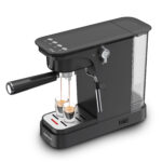 Rohnson Μηχανή Espresso 1400W Πίεσης 20bar Μαύρη R-98026