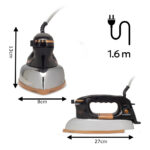 Hausberg HB7817NG Σίδερο Ατμού 1200W με Κεραμική Πλάκα - Image 2