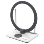 Greentek UVR-AV553 Εσωτερική Κεραία Τηλεόρασης (δεν Απαιτεί Τροφοδοσία) Μαύρη